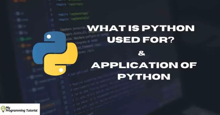 Top 14 Application of Python | What is Python used for?