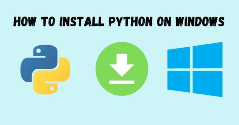 How to Install Python on Windows – 8 Easy Steps