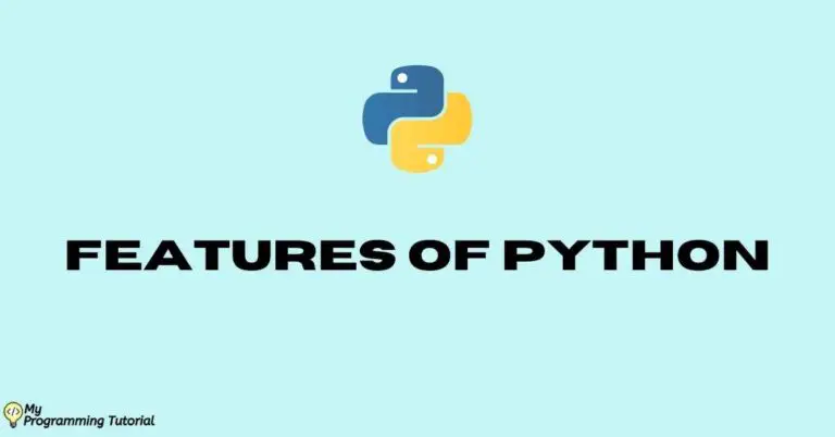 Top 14 Features of Python
